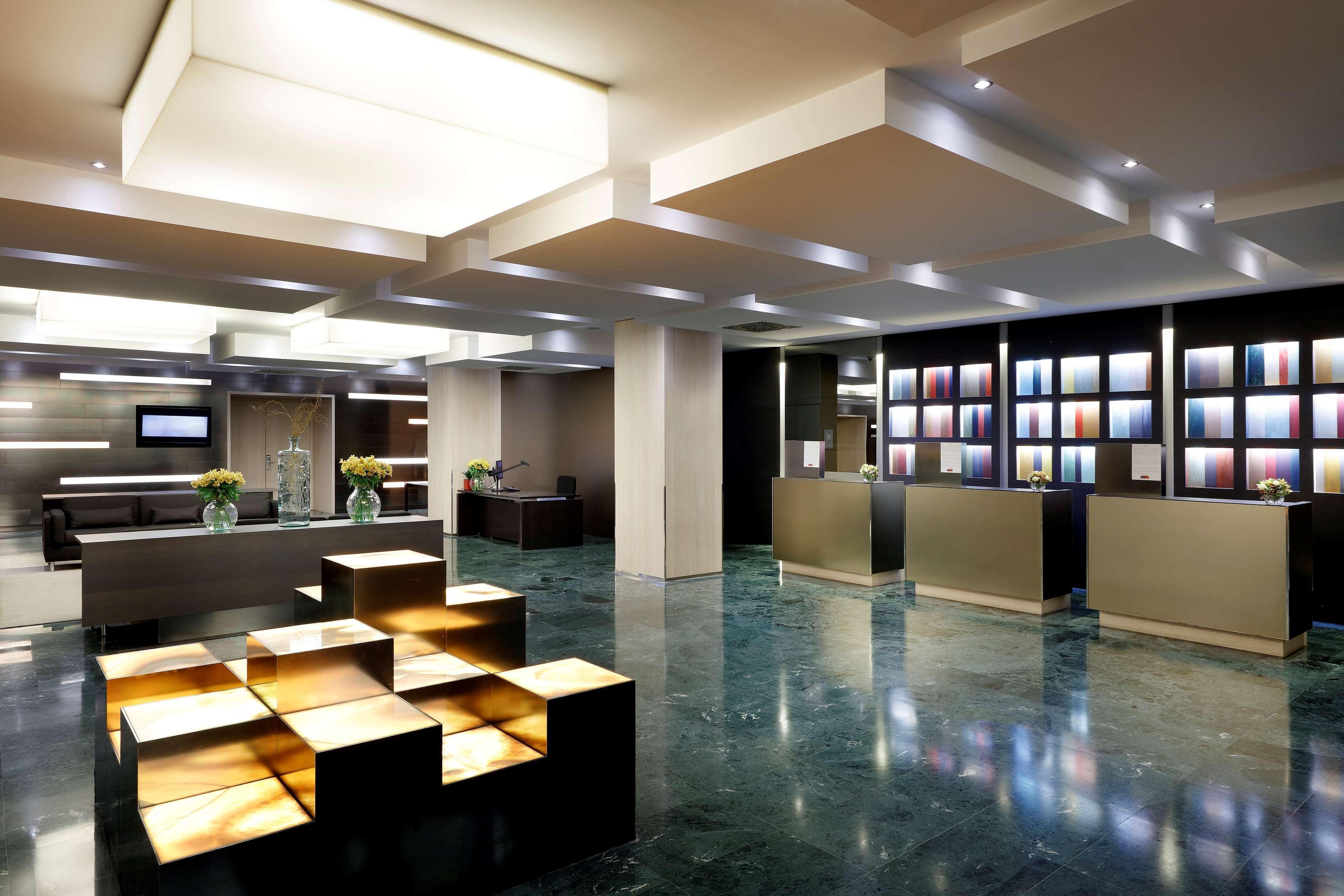 Hotel Melia Barcelona Sarria Exteriér fotografie The lobby of the hotel
